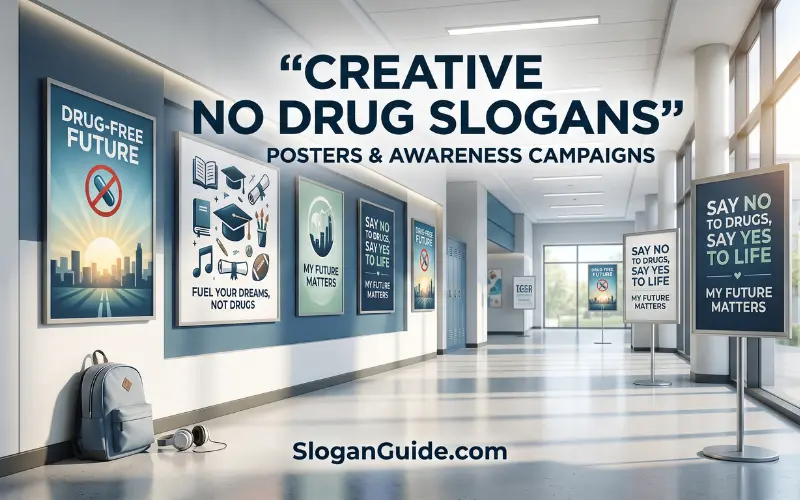 Creative No Drug Slogans