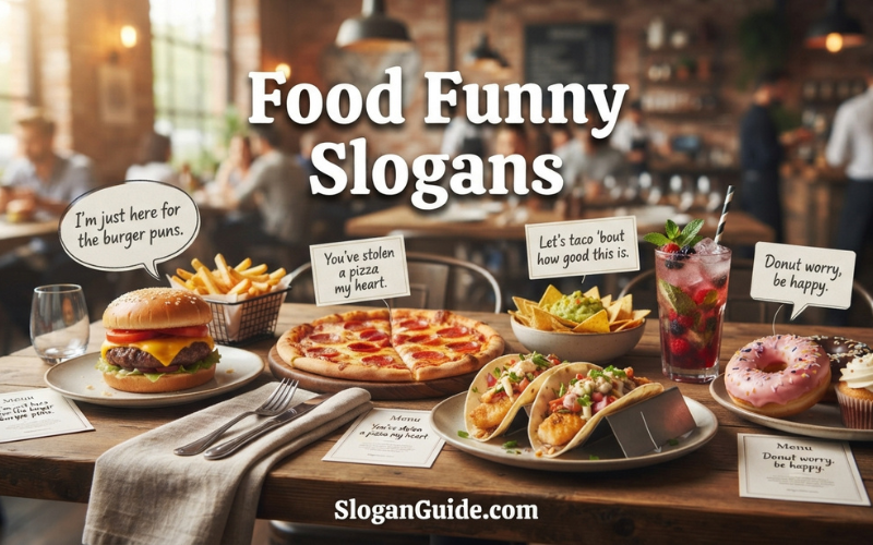 Food Funny Slogans