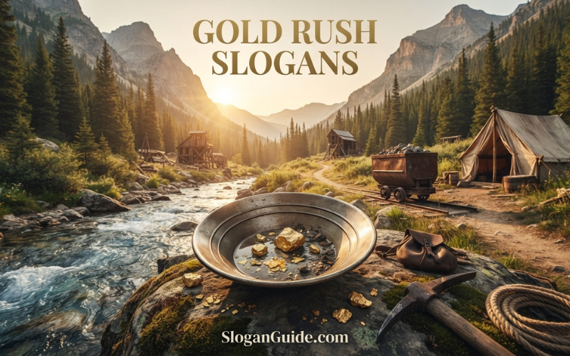 Gold Rush Slogans