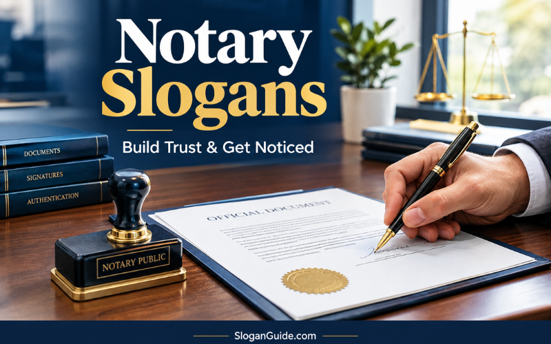 notary slogan